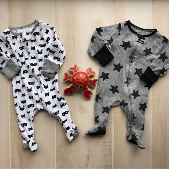 baby boy pajama onesies